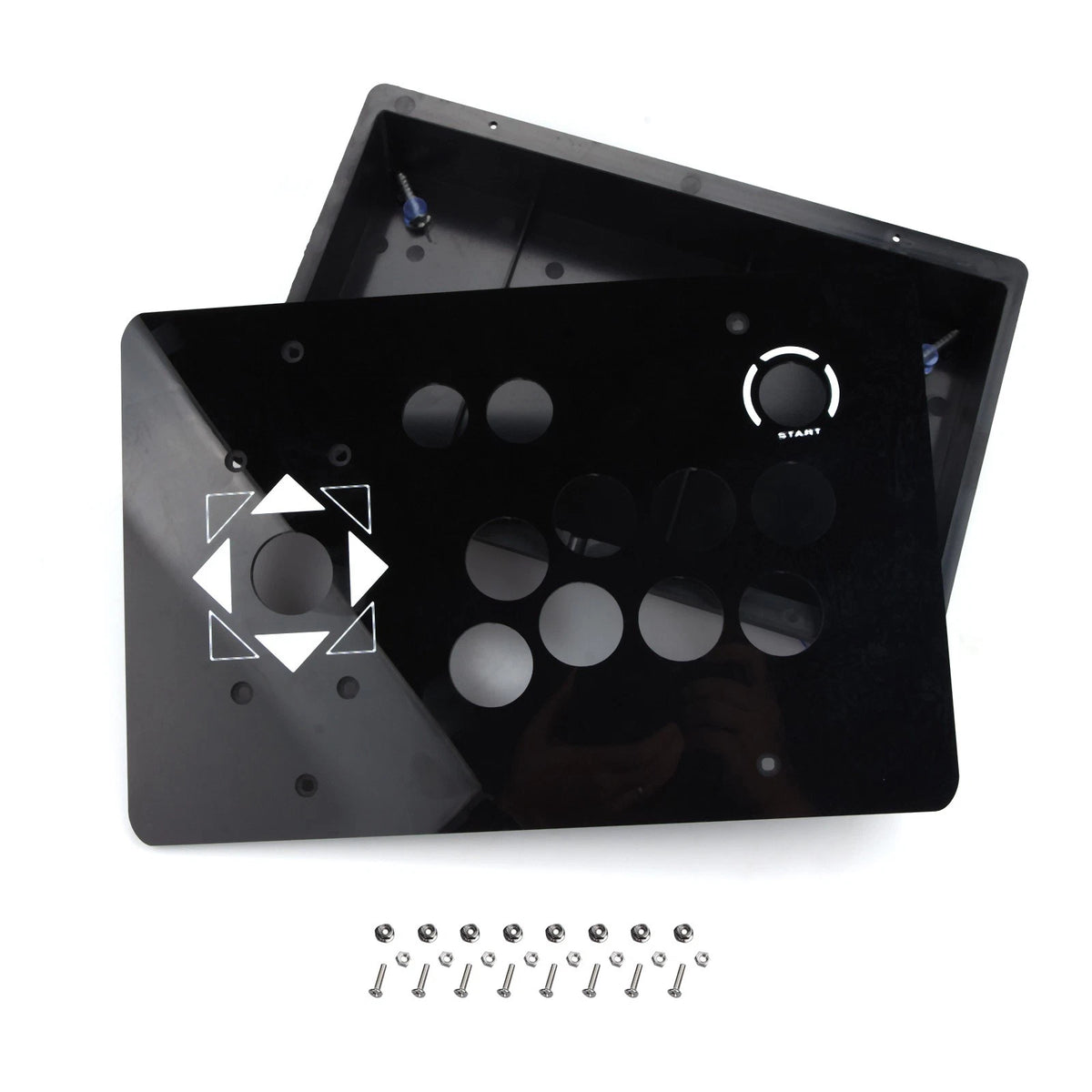 Set of 1 Acrylic Panel and Case DIY Kit for Arcade Game