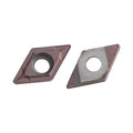 10Pcs DCMT070204 Carbide Inserts for Lathe Tool