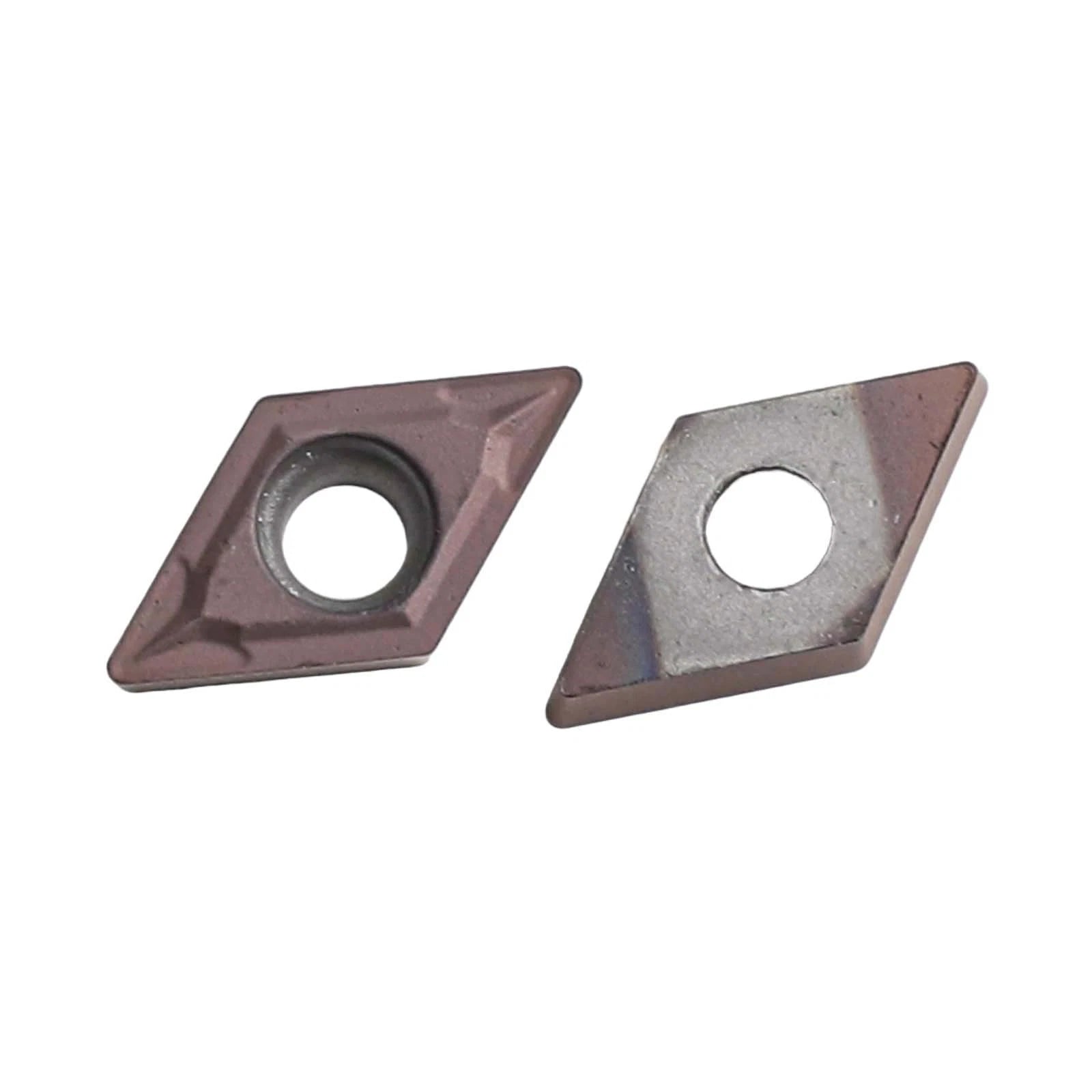 10Pcs DCMT070204 Carbide Inserts for Lathe Tool