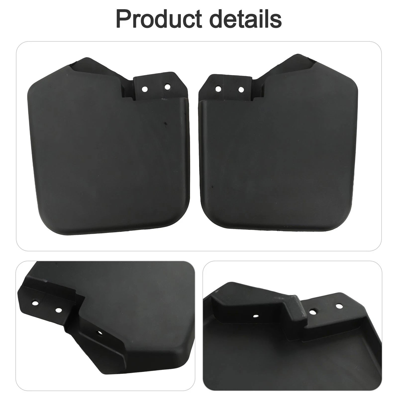 Set of 2 Front Mud Flaps for Ford Transit (2012)