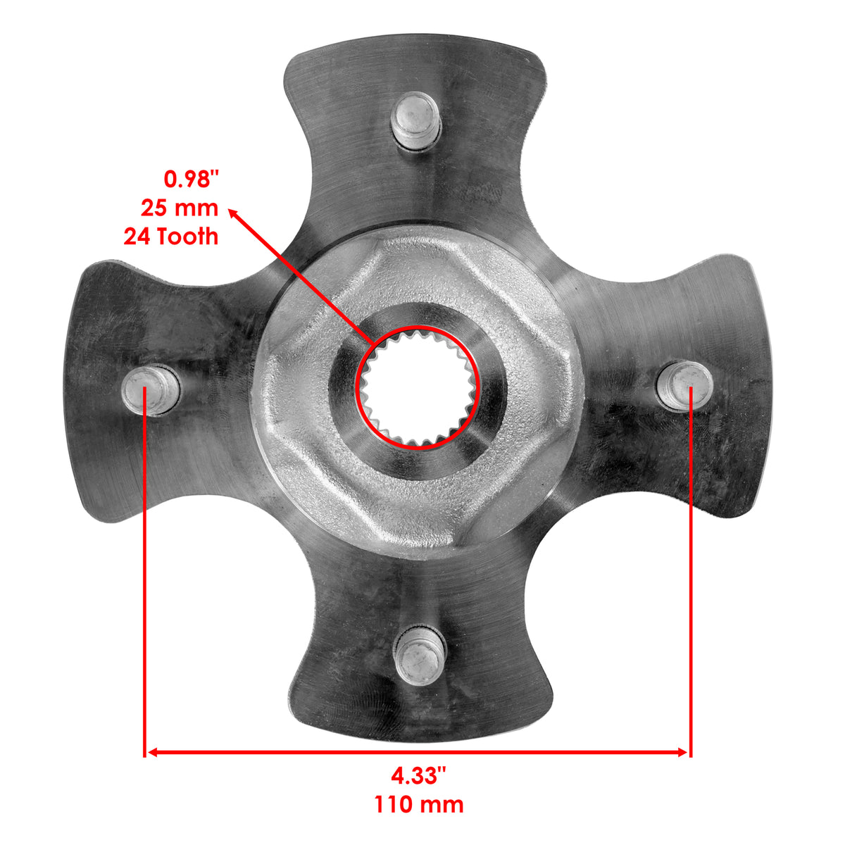 Rear Wheel Hub Left Right Replacement for Honda Foreman Rubicon TRX500 2015–2019