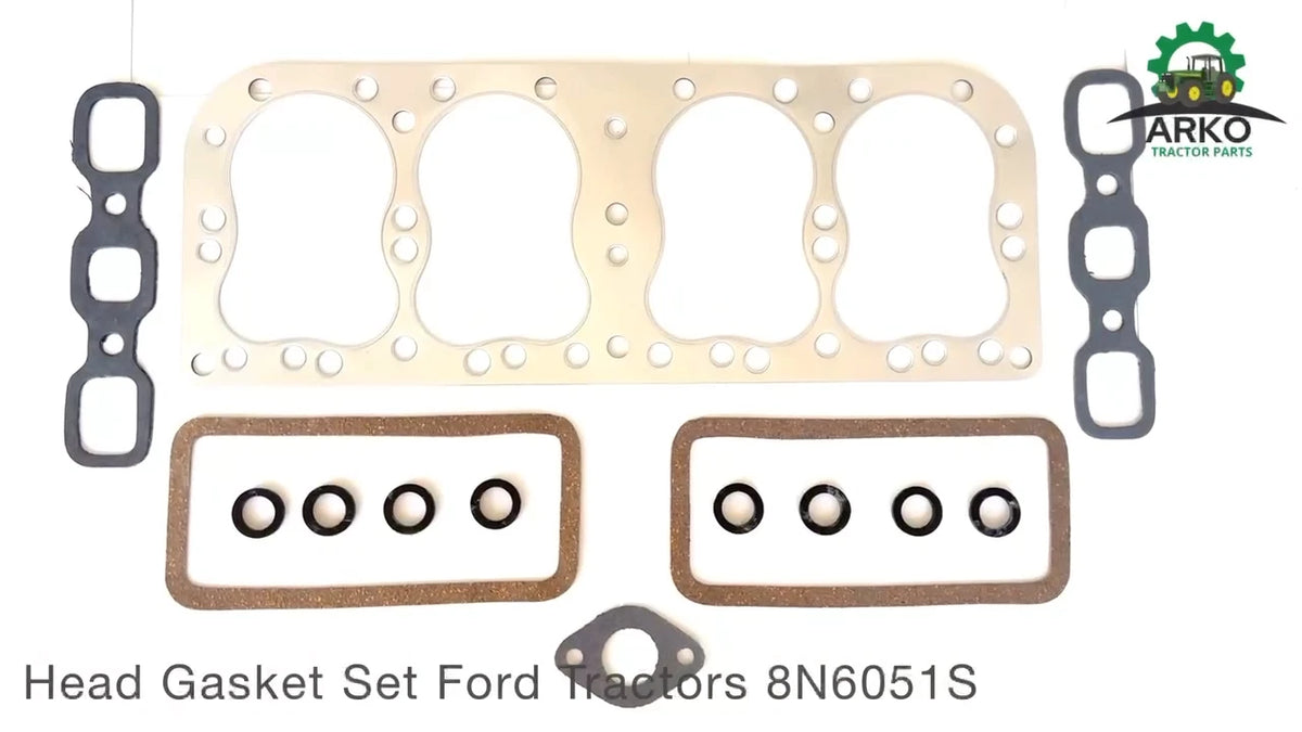 Gasket Set Upper for Ford Tractors 2N, 8N, 9N (1939–1952) 8N6051S