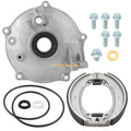 Rear Brake Panel & Shoes Kit for Honda TRX250EX TRX250X (2001–2024) 43010-HM8-000