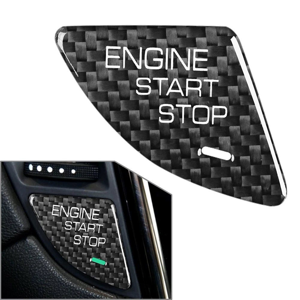 Black Engine Start Stop Button Trim for Cadillac ATS ATS-L (2013–2019)