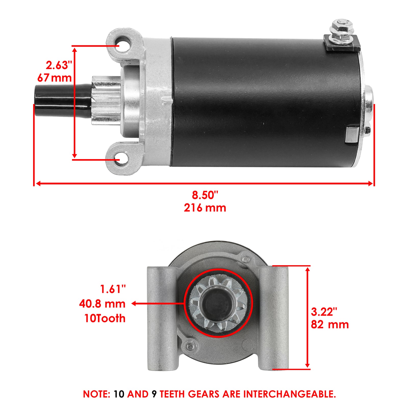 Starter Replacement for Kohler Engine (1990–2020)