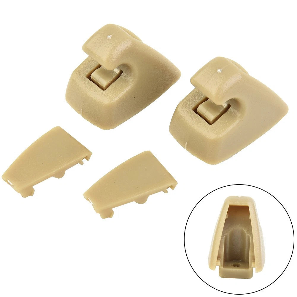 2Pcs Sun Visor Support Clip for (95994975) Beige