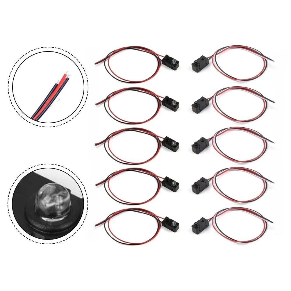 5PCS Photoelectric Switch IR Break Beam Sensor Module for Relay Use