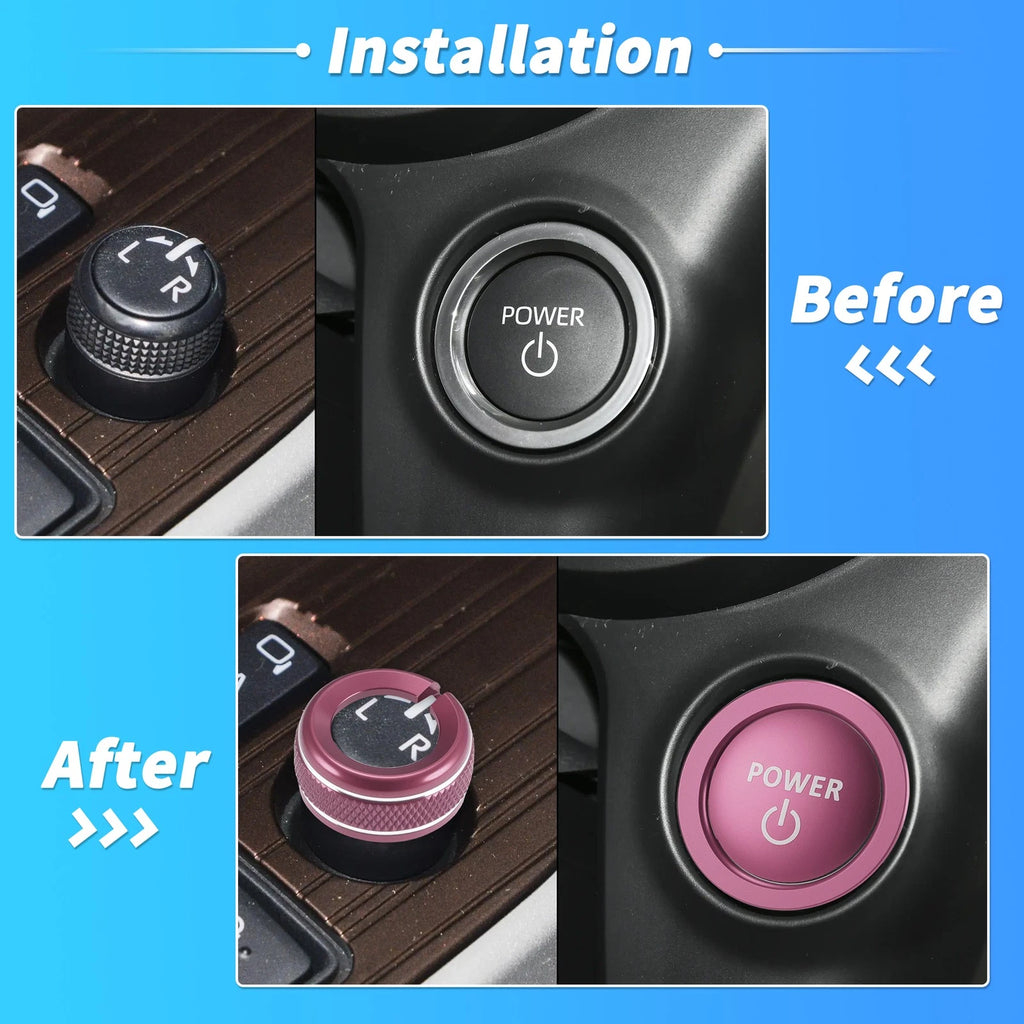 Volume Knob Cover Trim Ring for