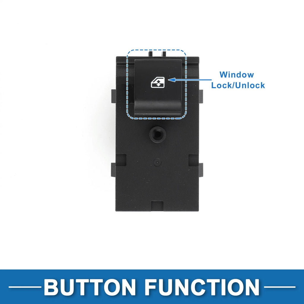 Rear Side Power Window Switch Replacement for Chevrolet Cruze Equinox Volt (2011–2019)