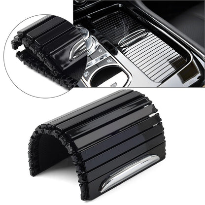 Center Console Cup Holder Roller Blind for Jaguar XJ XJR XJR575 (2010–2019)