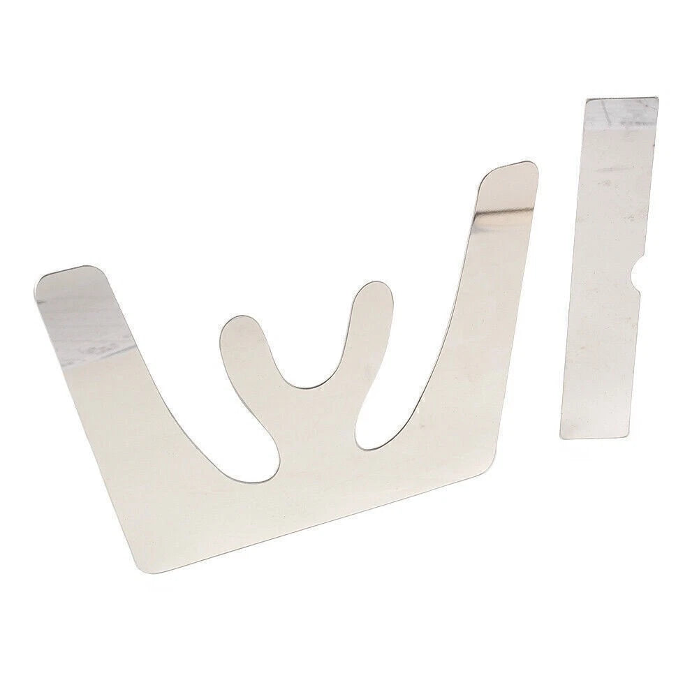 Stainless Dental Occlusal Maxillary Casting Jaw Fox Plane Autoclavable Plate