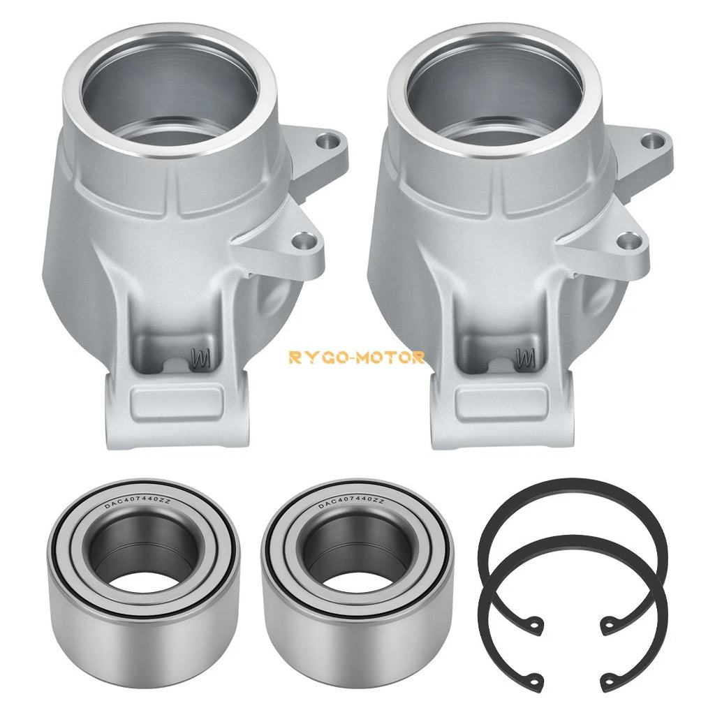 2 Rear Wheel Bearing Carrier & Bearings Kits for Polaris Sportsman 500 (2007–2013)