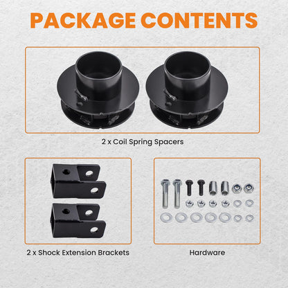 2.5" Leveling Kit for Dodge Ram 2500 3500 Pickup 4WD (2013–2026)