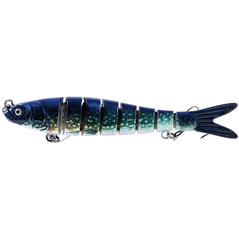 Fishing Lure 13.7cm 27g Multi Section Realistic 3D Paint ABS Red