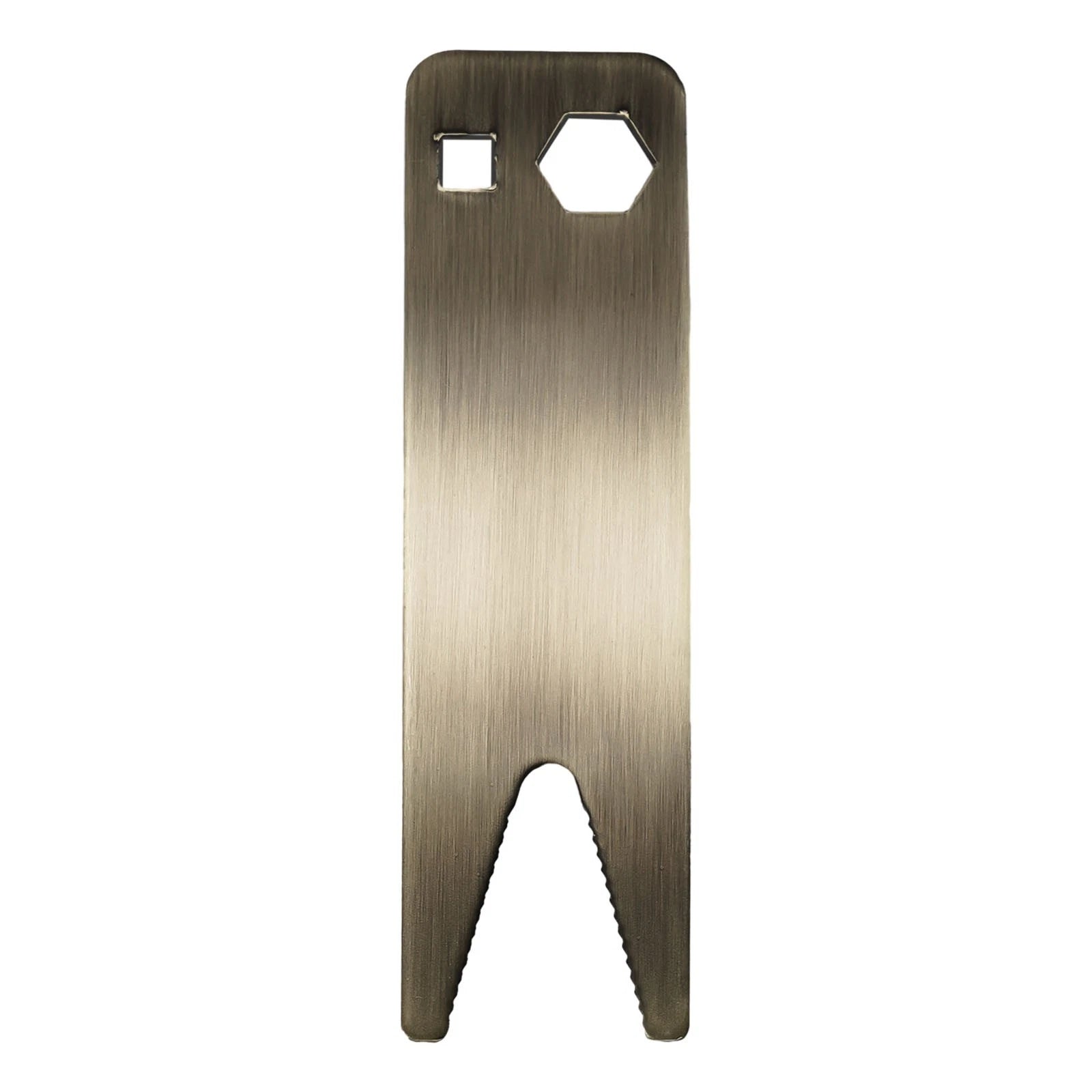 Multi Spanner Wrench Tool for Guitar and Bass Parts (Anti Rust Silver)