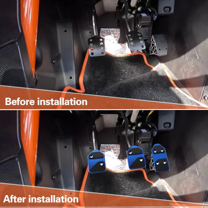 Aluminum Pedal Covers for Polaris Slingshot (2017–2025)