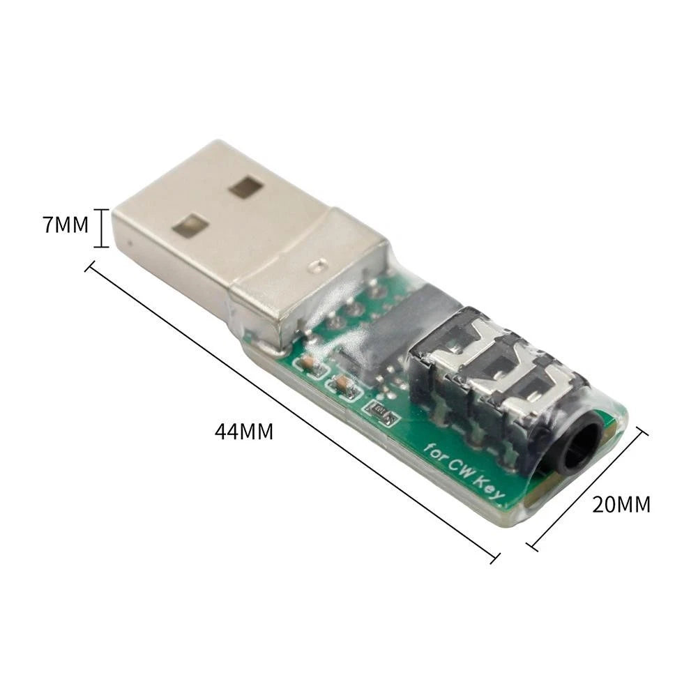 VBand USB Key Connection for CW Training