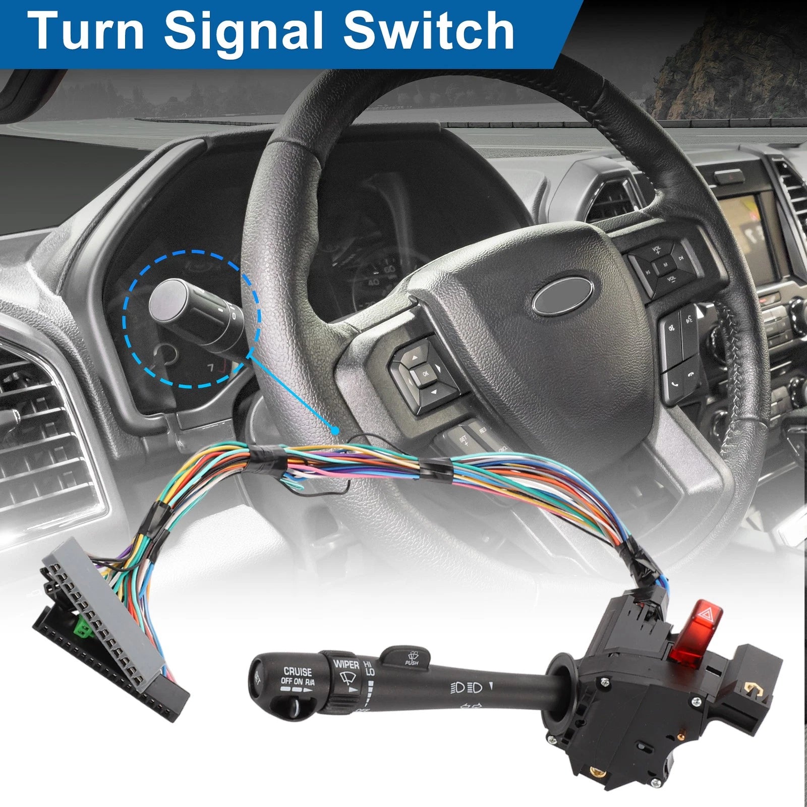 Turn Signal Switch Lever for Chevrolet S10 Steering Column (1998–2004)