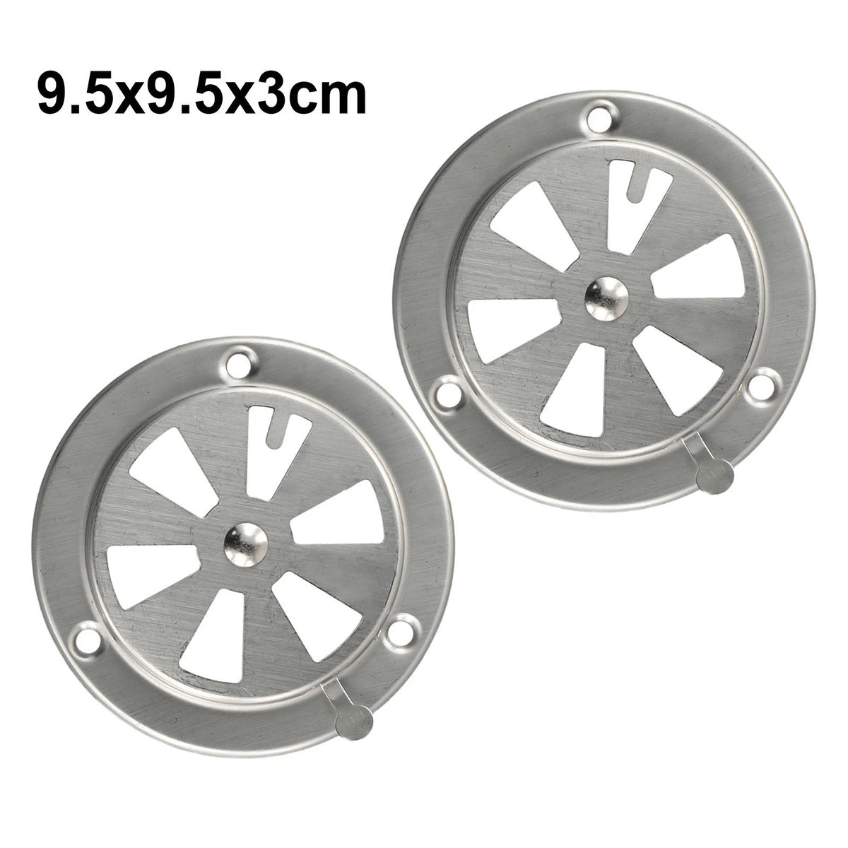 2X Air Vent Replacement for BBQ Grill Damper
