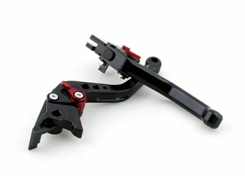 Short Brake Clutch Levers for Ducati Hypermotard 1100/SP (2007–2012) Black T9