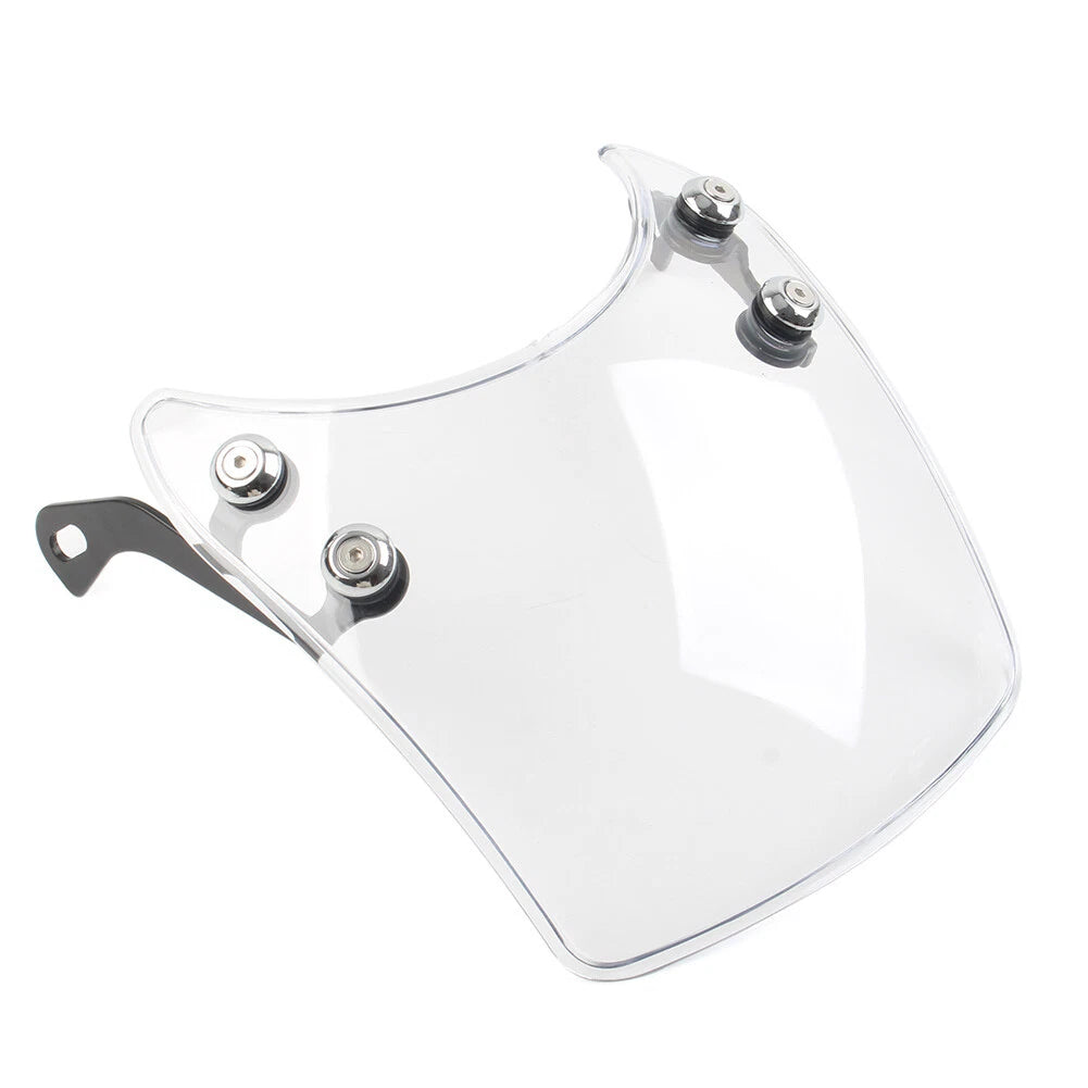 Windshield Wind Deflector for Universal 5-7 Inch Motors Clear
