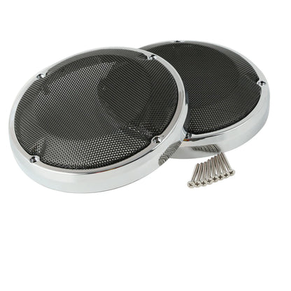 6.5" Lower Vented Fairing Speaker Grills for Harley Electra Glide (1983–2024)