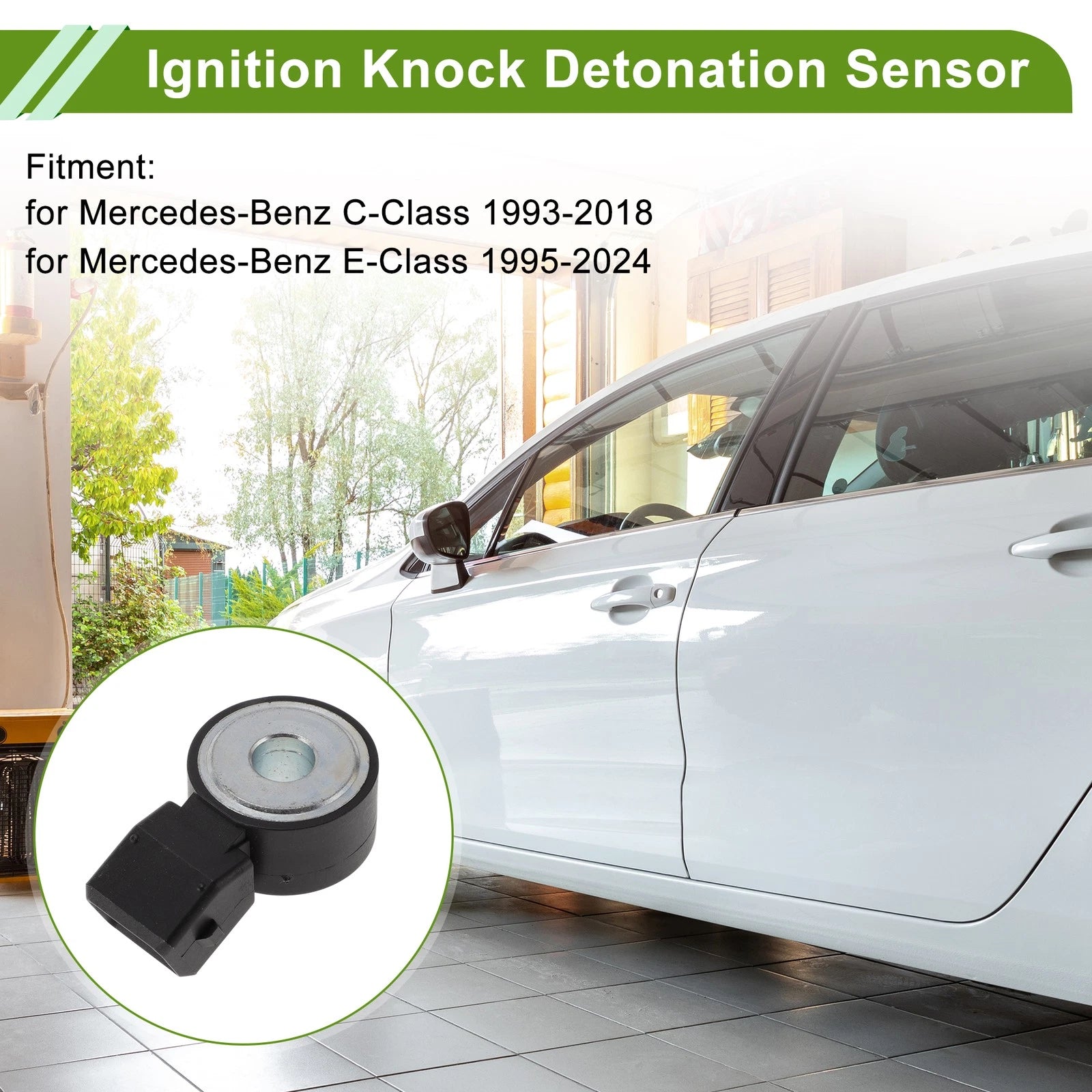 Ignition Knock Detonation Sensor for Mercedes-Benz C-Class (1993–2018)