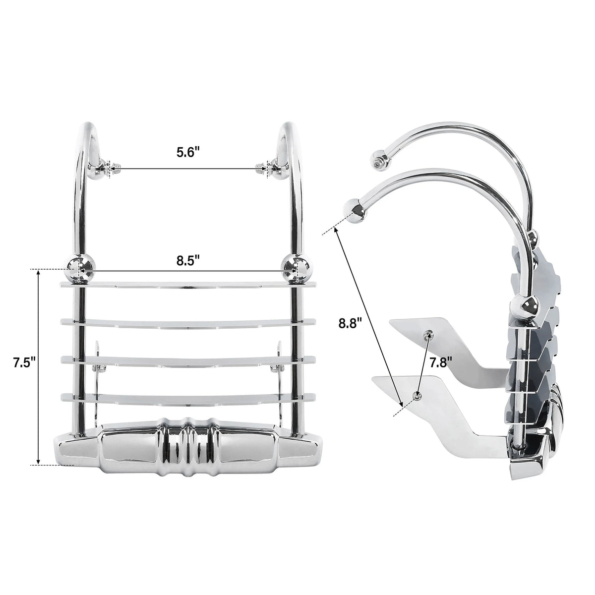 Rear Fender Bumper Cheese Grater for Harley Heritage Springer (1997–2003)