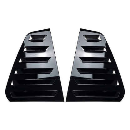 Rear Window Side Vent Shutter Louver Cover Trim for VW Golf MK7 MK7.5 (2014–2019)