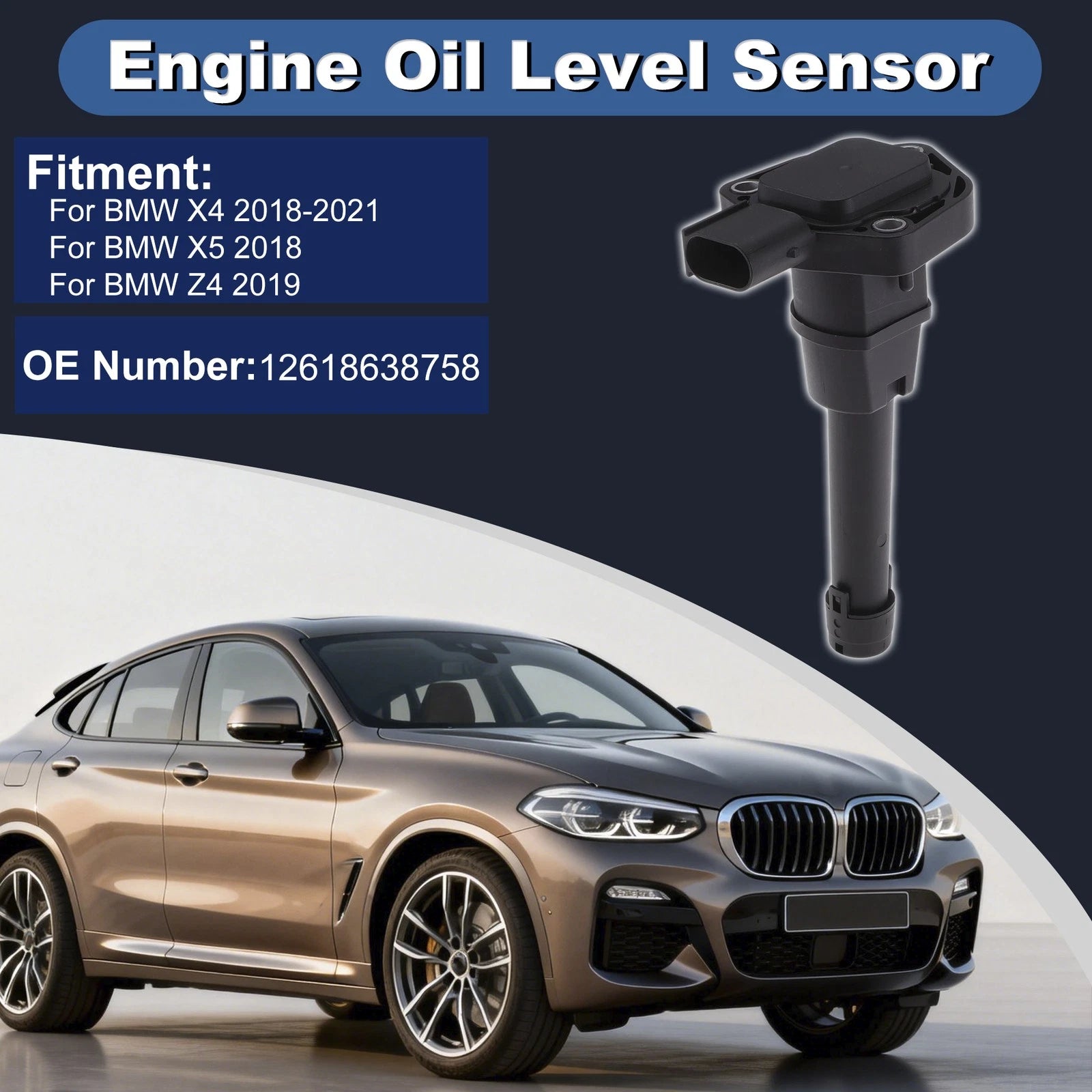 Engine Oil Level Sensor Replacement for BMW X4 (2018–2021)