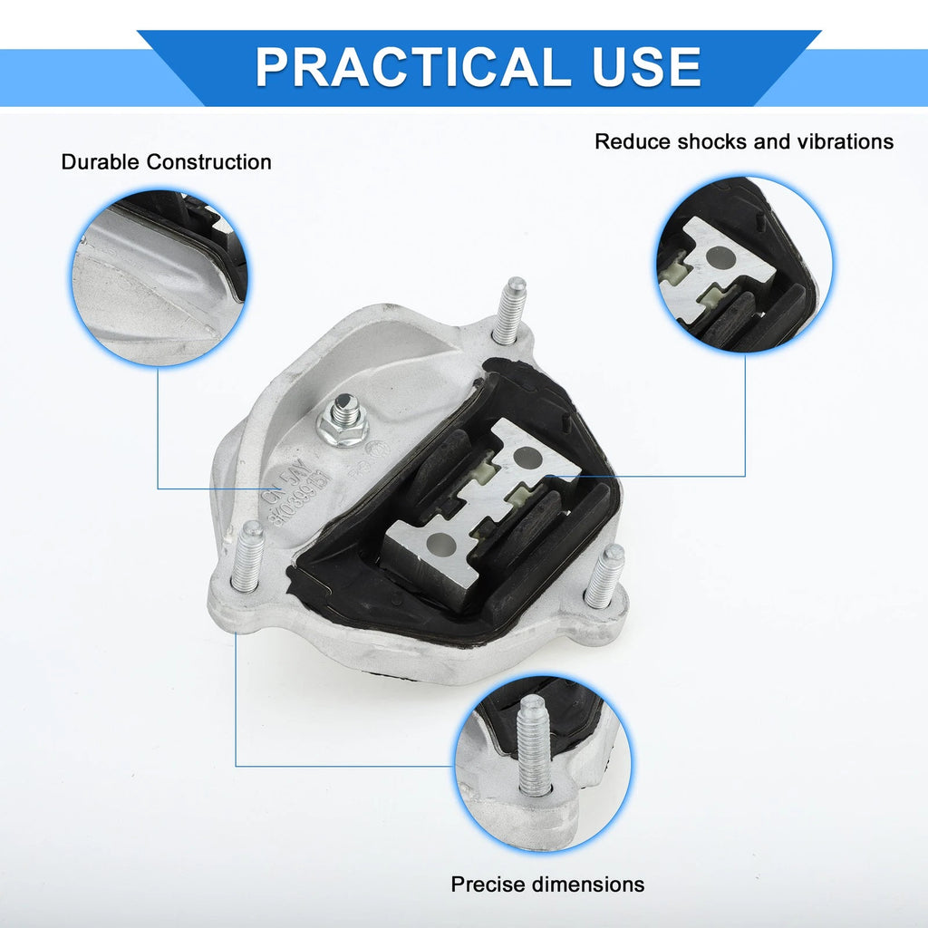 Engine Motor Mount Replacement for Audi A4 A5 A6 S4 S5 Q5 (2009–2017)