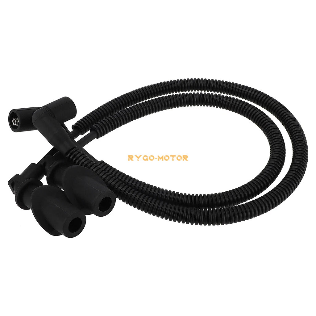 2X Ignition Coil Spark Plug Cap & Wire for Polaris Sportsman 700 800 (2002–2009) 4012439