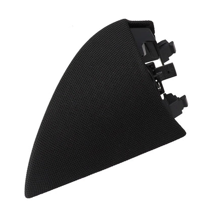 For Model Y 2020 2021 Left Front Door Tweeter Speaker Cover in Black ABS