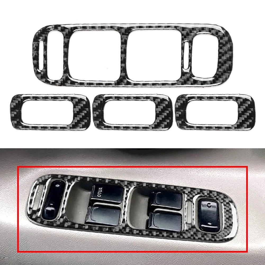 Window Lift Switch Panel Frame Cover Trim for Suzuki Tracker (RHD)