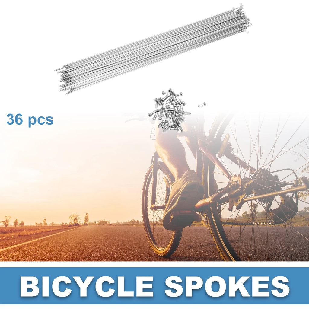 Bicycle Spokes 14G 280mm Replacement for Mountain Bike (1990–2025)