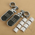 Adjustable Highway Footpeg Peg Clamps for Harley Touring (1'' 1-1/4'' 1-3/8'')