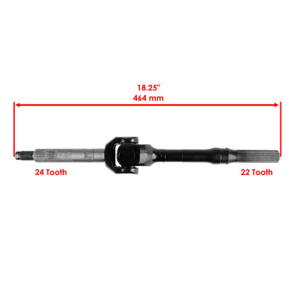 Rear Axle Drive Shaft Complete Outer and Inner for Kawasaki Mule 2500 (1994–1999)