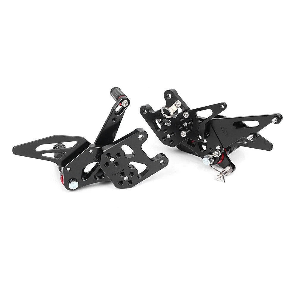 Adjustable CNC Rear Sets Foot Pegs Kit for Honda CBR600RR (2009–2018)