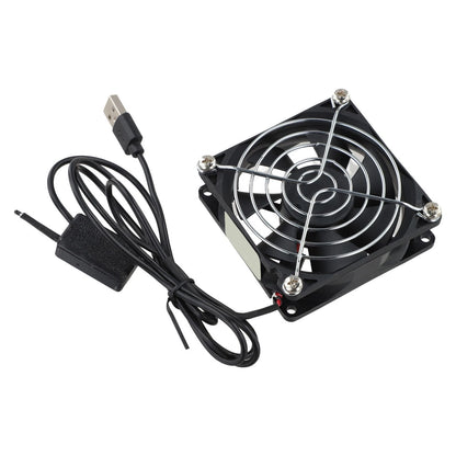 8cm USB Fan for Electronics Cooling (No Specific Part Numbers)