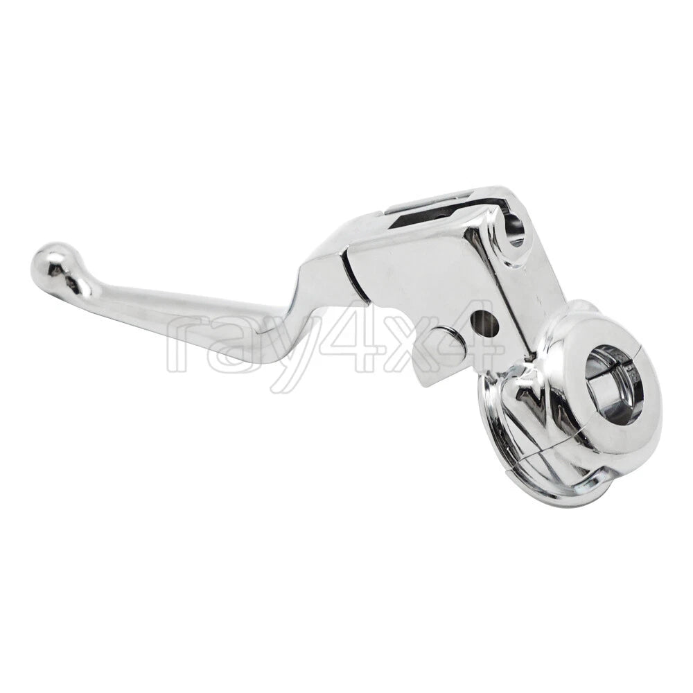 Clutch Perch Mount Bracket & Lever Assembly for Harley Softail Dyna Electra Glide