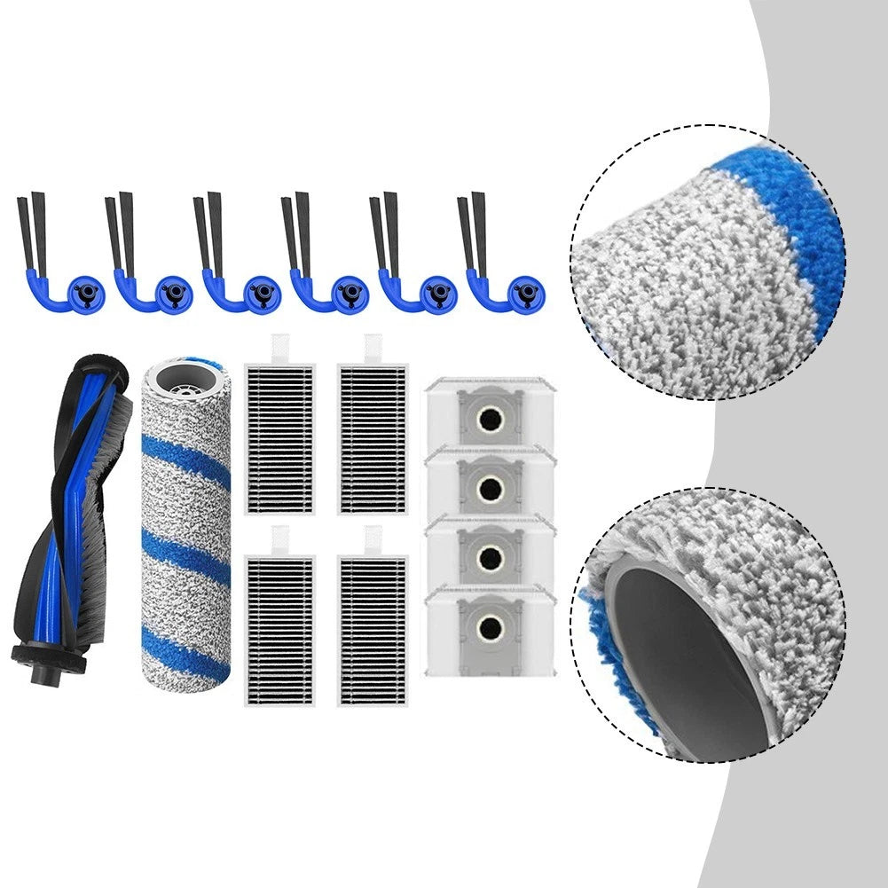 Main Brush Side Brushes HEPA Filters Dust Bags for Ecovacs Deebot T80S