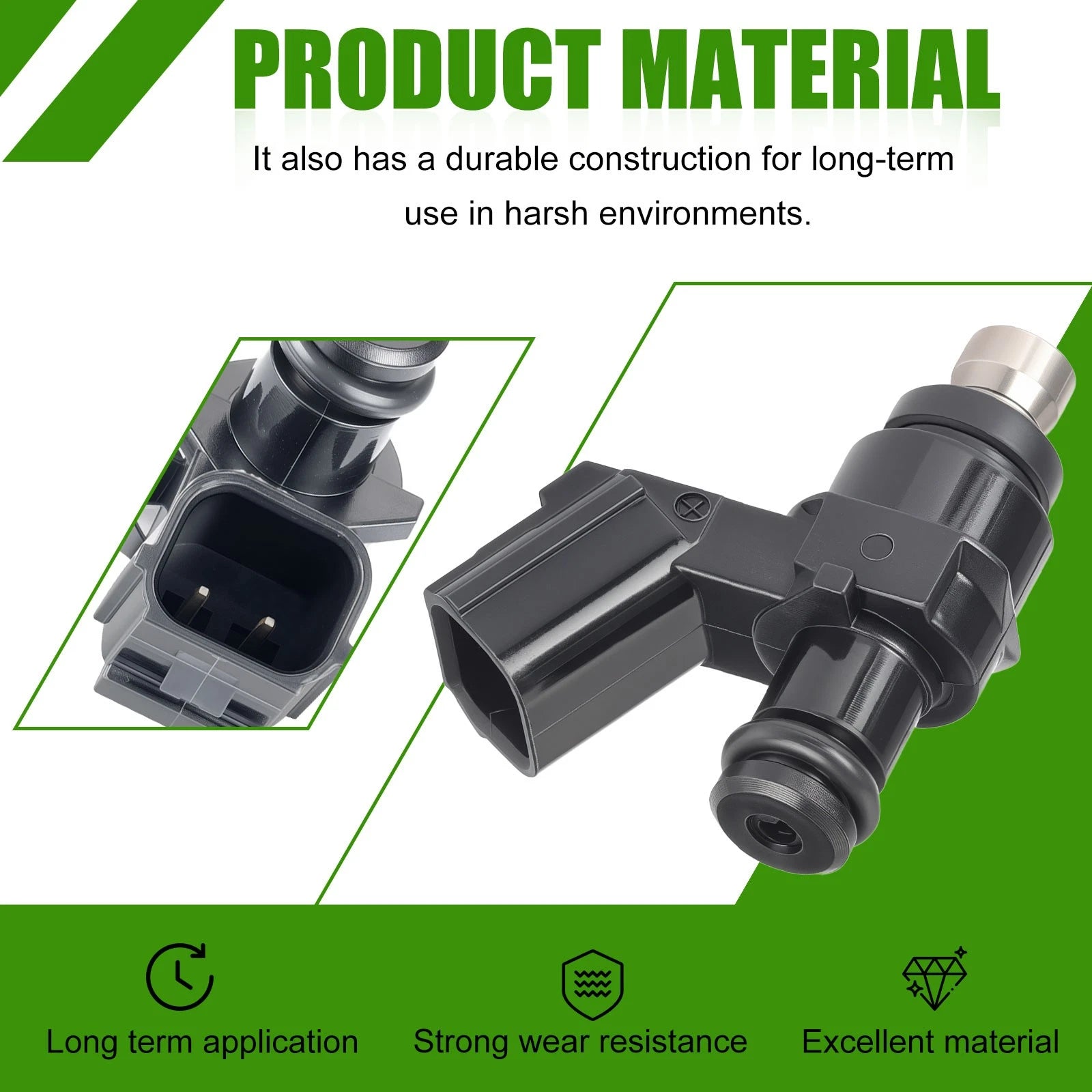 Fuel Injector 16450-HR3-A43 for Honda TRX420 Rancher 420 Foreman Rubicon 500 520 (2007–2021)