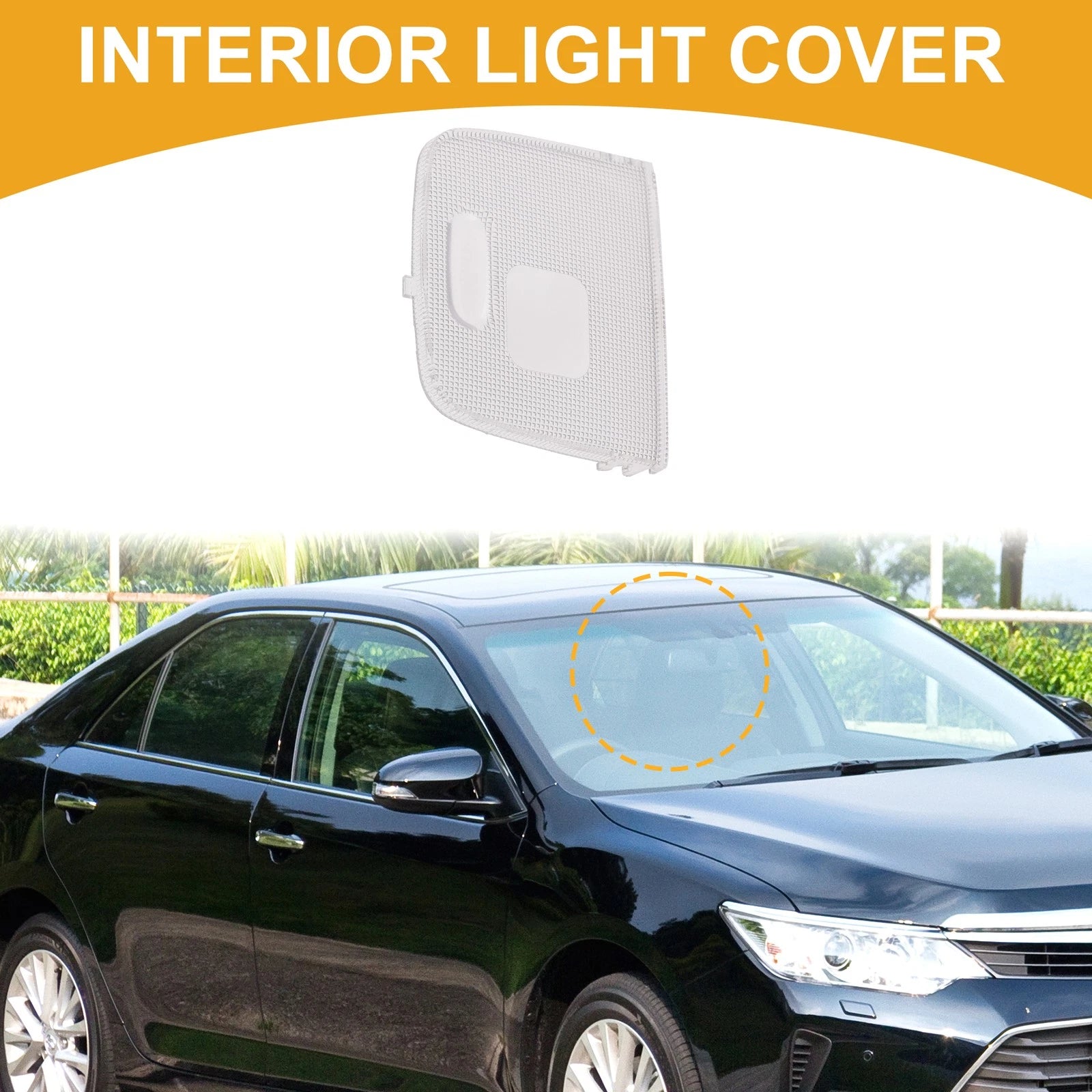 Car Rear Left Interior Light Cover Replacement for Toyota Camry (2006–2011)