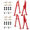 Front Upper & Lower A-Arm Kit for Polaris Scrambler 850 2013–2023, 1000 XP 2014–2016