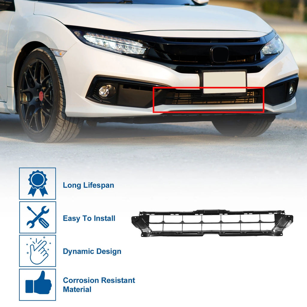 Front Hood Bumper Grille Grill for Honda Civic (2019–2019)