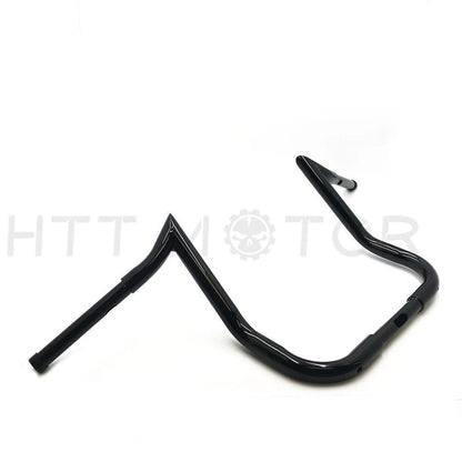 16" Handlebar for Harley Touring (1986–2017) w/Batwing Fairing Black