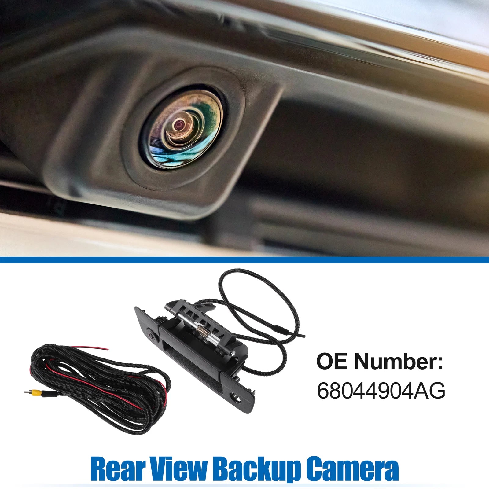 Rear View Backup Reverse Camera No. 68044904AG for Dodge Ram 1500 (2010–2017)
