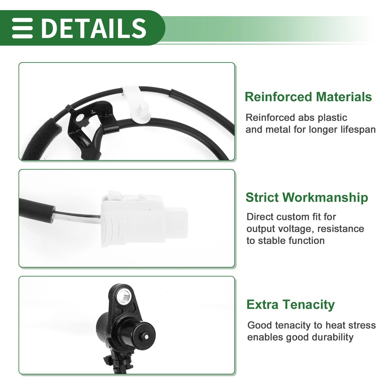 ABS Wheel Speed Sensor Front Right for Toyota Sienna (2004–2010)