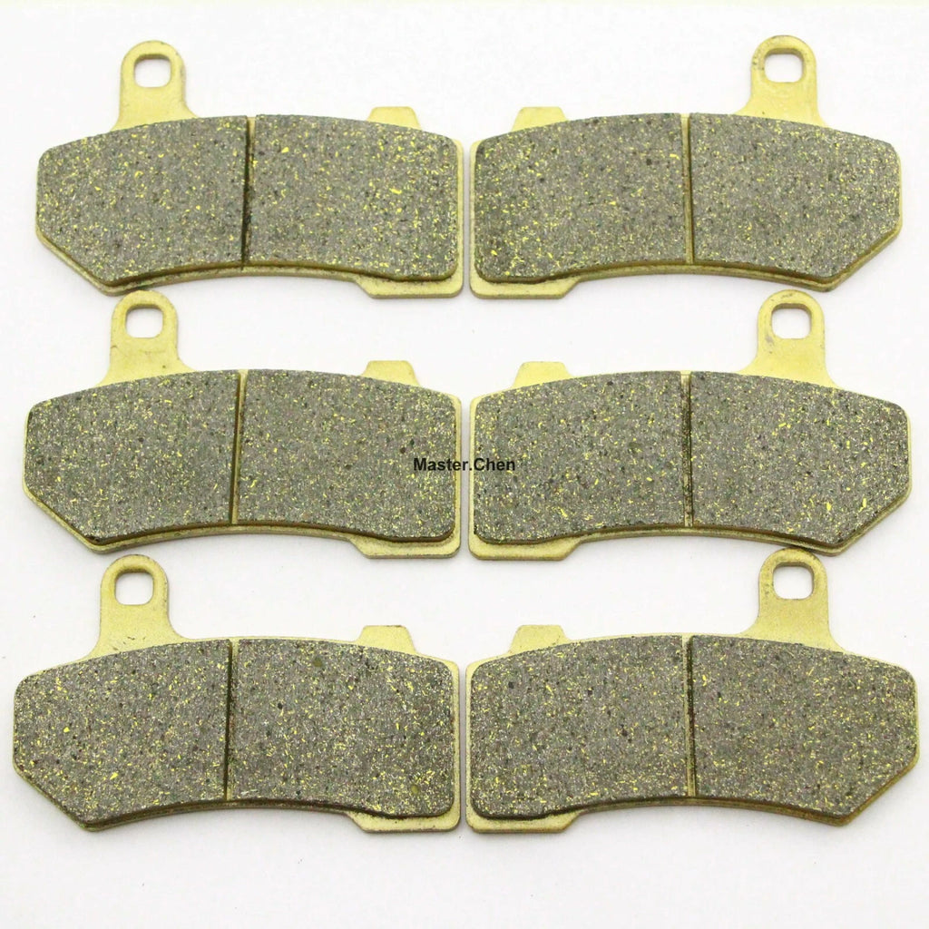 Front & Rear Brake Pads for Harley FLHTC Electra Glide Classic (2008–2011)