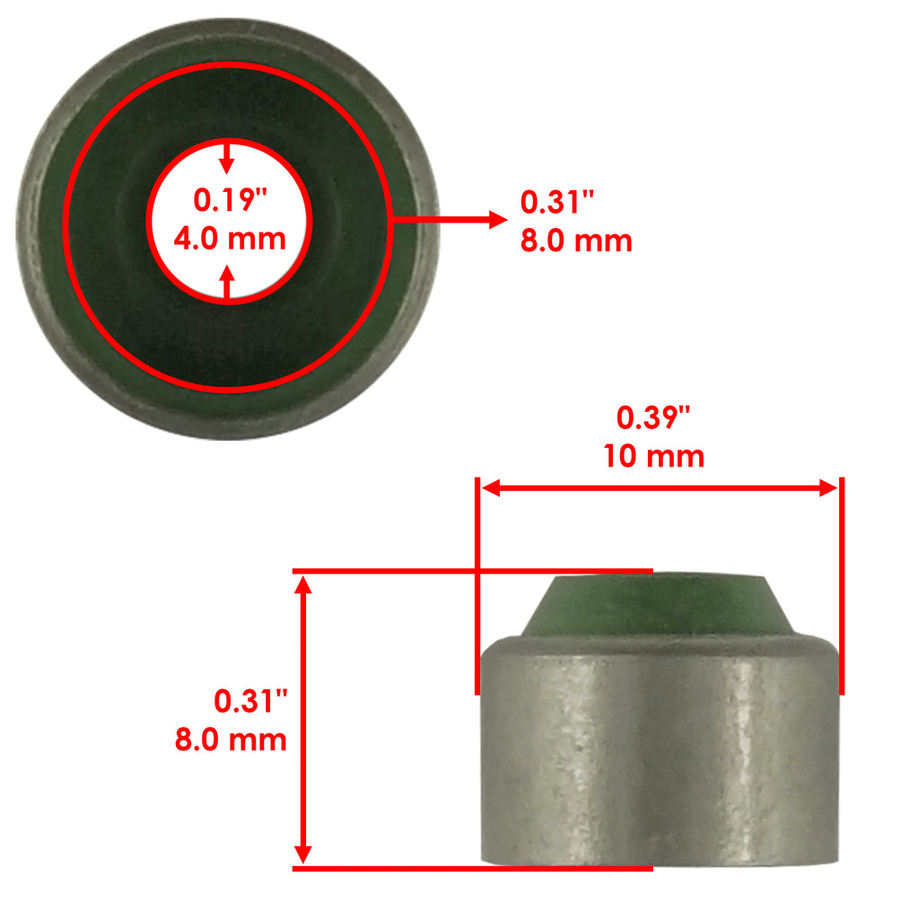 Seal Valves Stem for Yamaha YFZ450R (2009–2022)